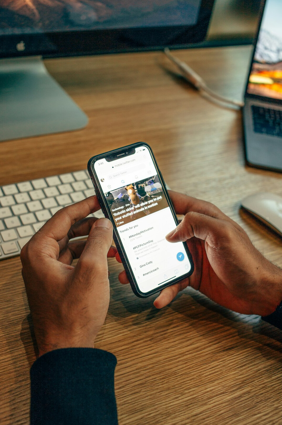 digital insurance app on smartphone