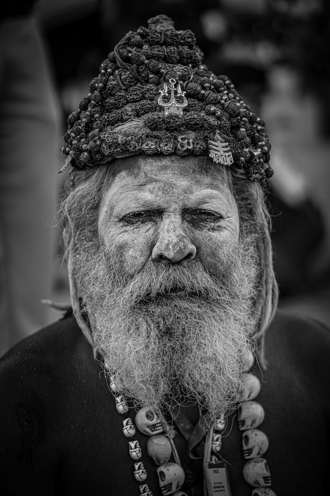 Portrait of a bearded man