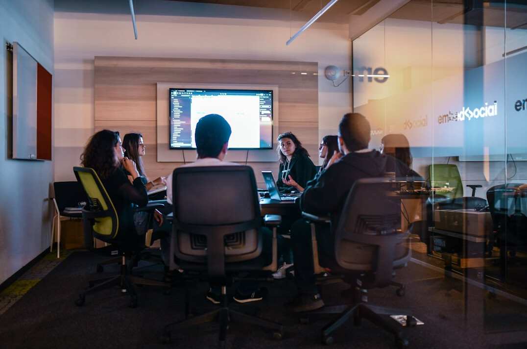 software development team meeting