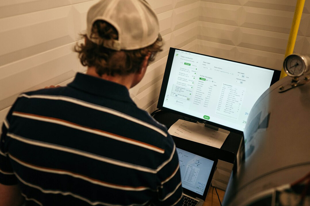 data analysis on computer
